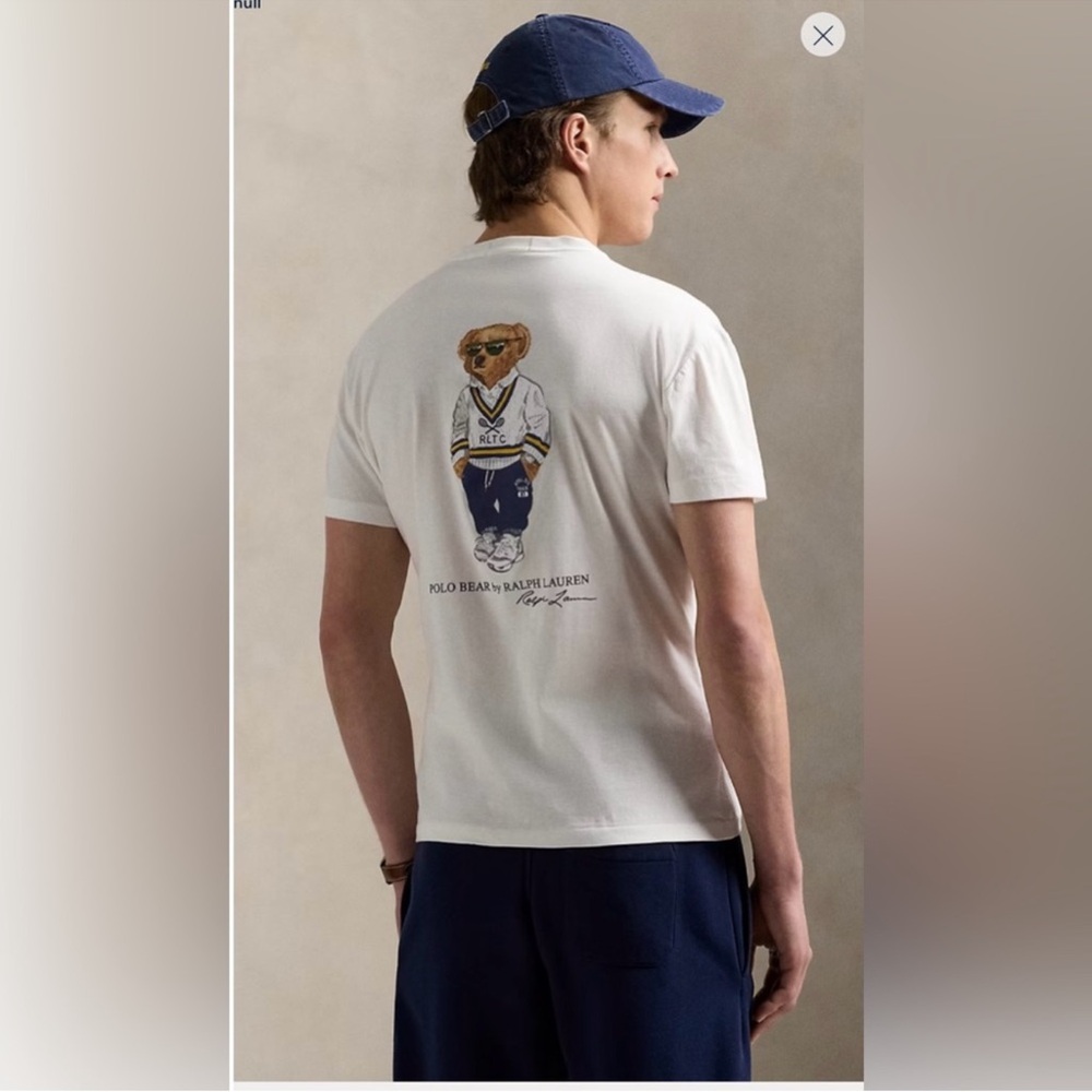 Polo Ralph Lauren Men’s Classic Fit Polo Bear Jersey T-shirt